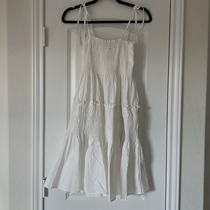 Pinch White Coverup Dress